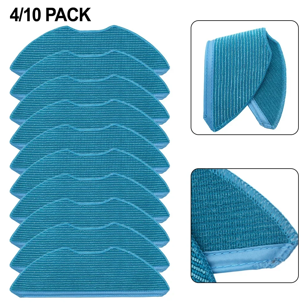 4/10pcs Mop Cloths For HomeRun 2000 3000 Series Robot Vacuum Cleaner Spare Parts Home Cleaning Replacement Accessories
