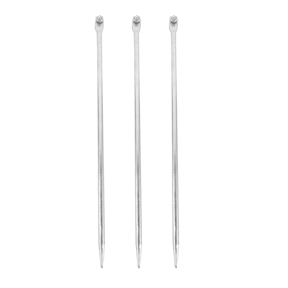 

3Pcs Electrical Ground Rod Galvanized Iron for Home Outdoor Earthing Protection Grounding Stake Kit Electrical Rods