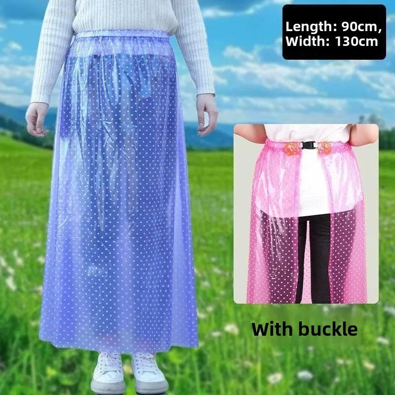 Waterproof Apron Full Coverage Leg Protector  Vehicle Apron Waistcoat Raincoat Wear Resistant Cold Proof Fishery Half...