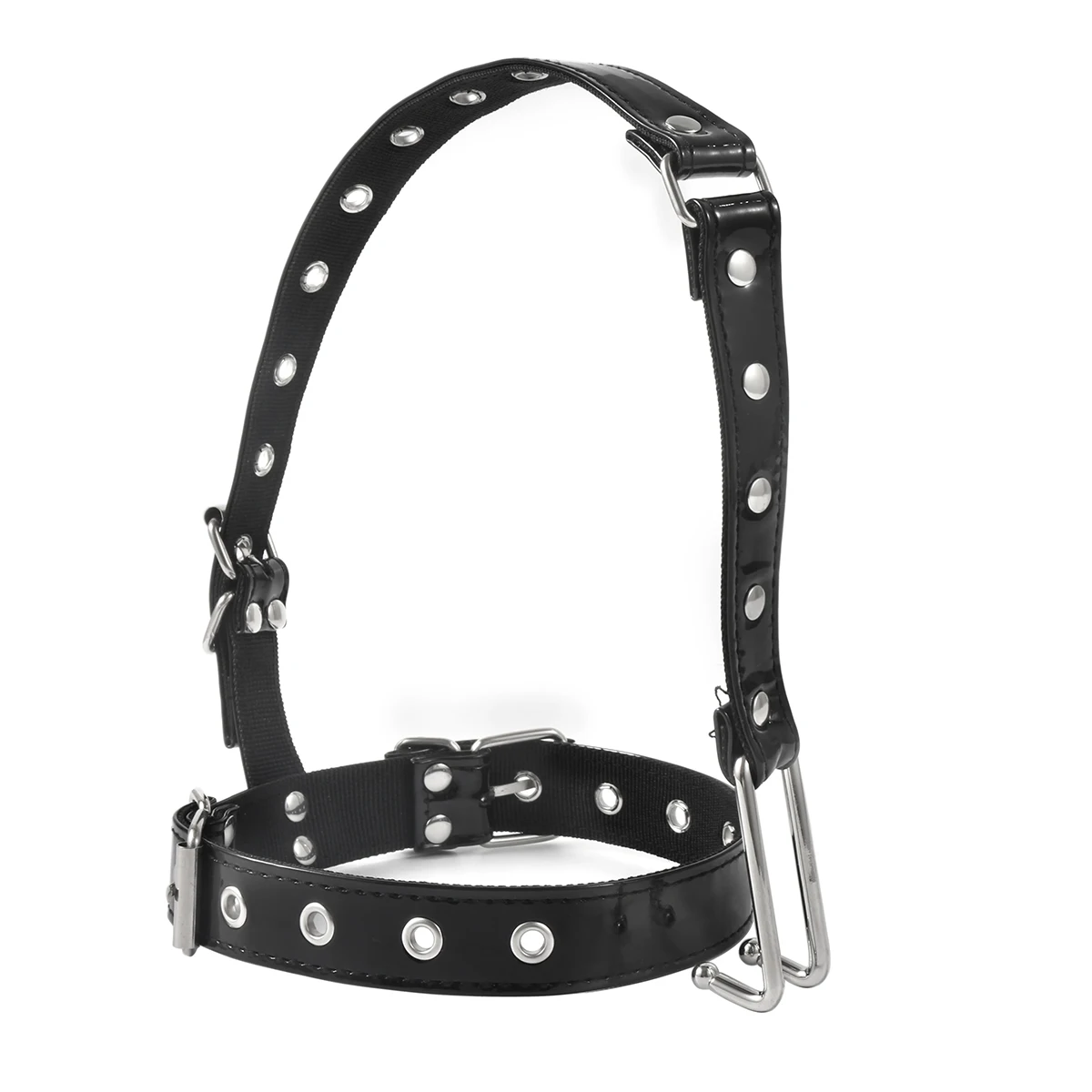 Sexy BDSM Bondage Nose Hook Slave Collar SM Tools Adult Games Restraints Size Adjustable Erotic Products Sex Toys For Couples