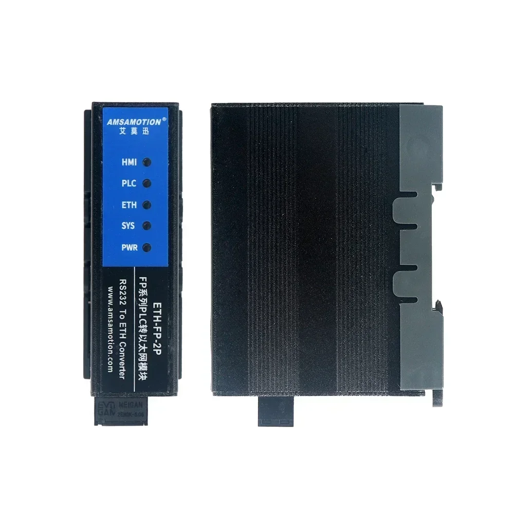 ETH-FP-2P Ethernet Module Suitable for Panasonic FP-X FP-X0 FP0 FP0R Series PLC RS232 TCP Modbus Ethernet COMM Converter