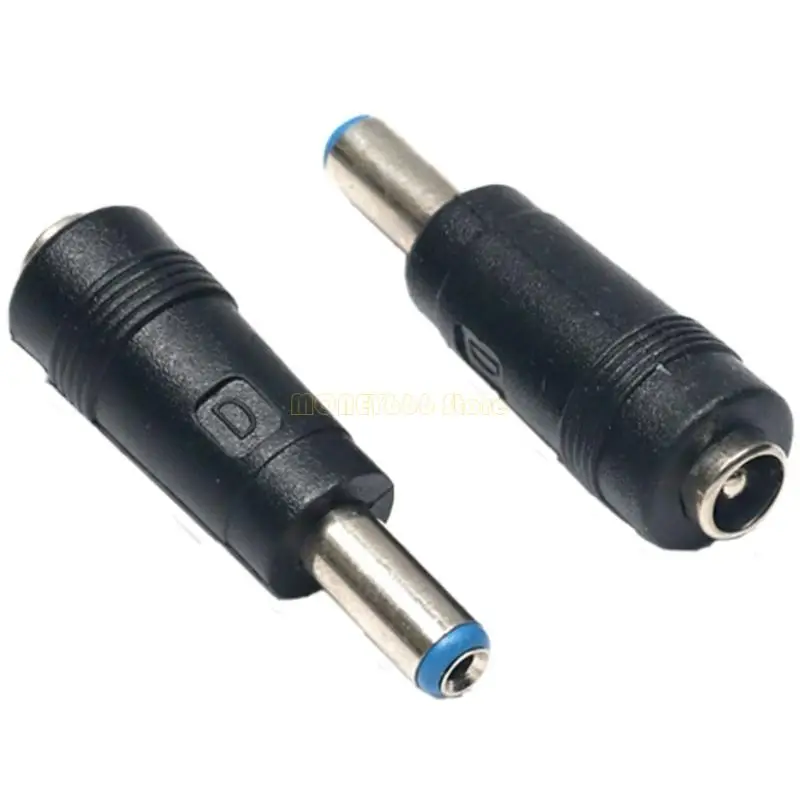 F62C 5.5mmx2.1mm Female to Male Connectors Charging 5.5x2.5mm/5.5x2.1mm Adapter