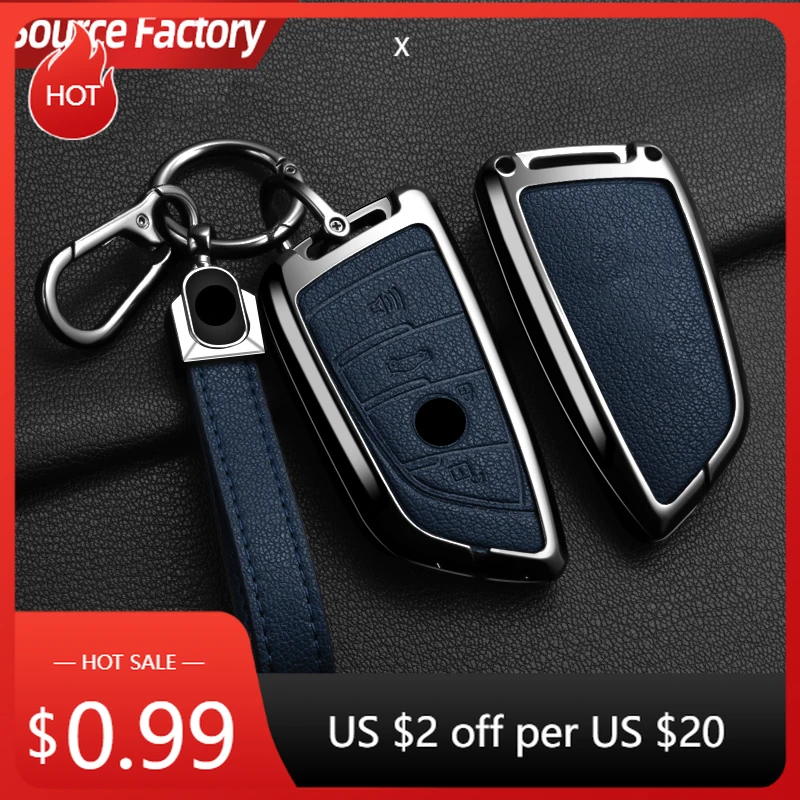 

Автомобильные наклейки, чехол для ключей из сплава для BMW X1 X3 X5 X6 X7 1 3 5 6 7 серии G20 G30 G11 F15 F16 G01 G02 F48 Protector She