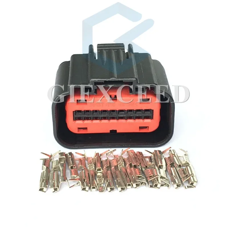 

2 комплекта 18-контактных разъемов 1488533-5 для ЭБУ, датчика расхода воздуха, ACC, круиз-контроля, блока управления кондиционером для автомобилей Land Rover, Ford, Range Rover