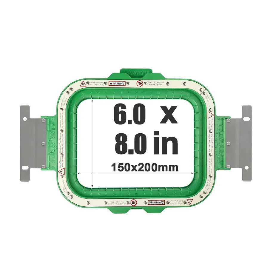 

--Barudan 8x13" Magnetic Embroidery Frame Mighty Hoop For Barudan BEKT-S1501CAII Industrial Embroidery Machines