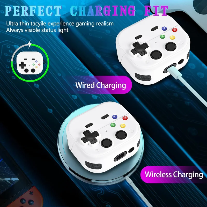 2026 For Samsung Galaxy Buds 4 Pro/4/Buds 3 Pro/Buds3 FE/Buds 3 Case Cover With Lock Rugged Hard Shell For Buds 4 Game Case Capa