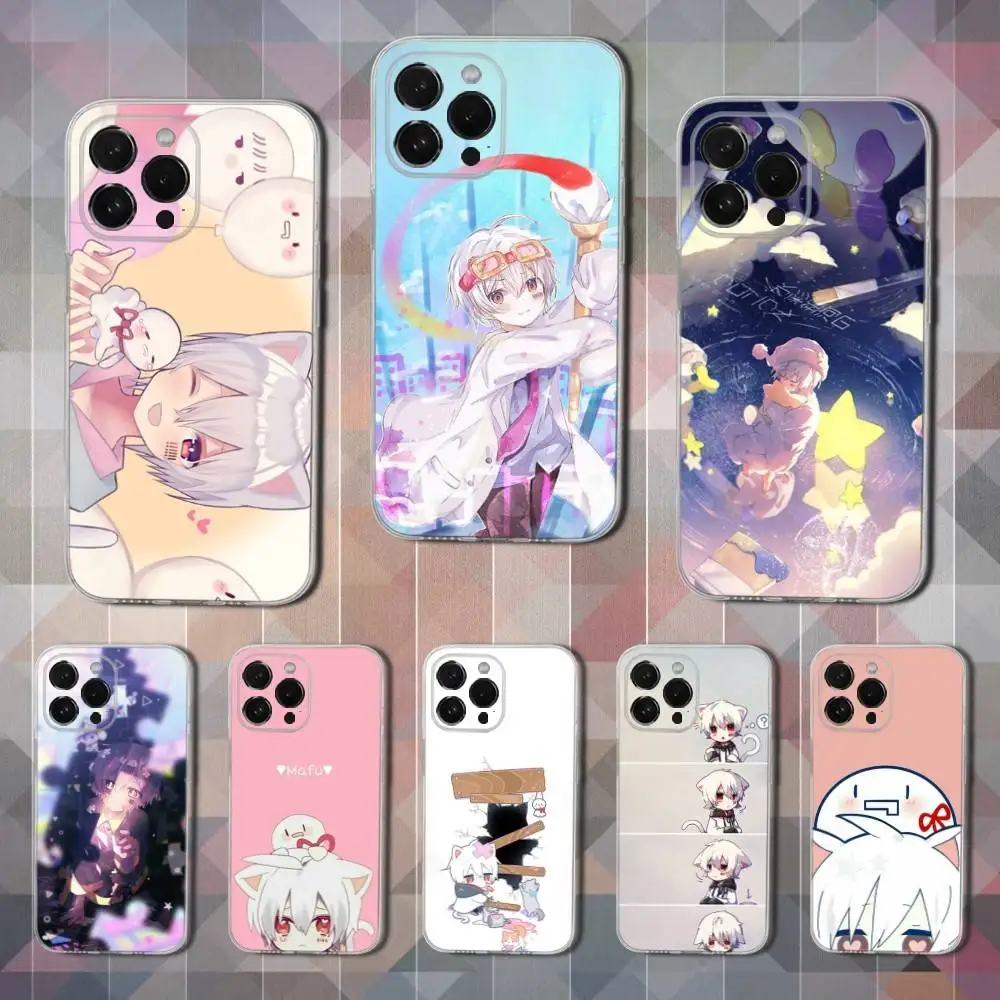 

Singer M-Mafumafu Japan Phone Case For iPhone 16,15,14,13,12,11,17 Pro,Max,Plus,X,XS,XR,SE,Mini Transparent Soft Cover