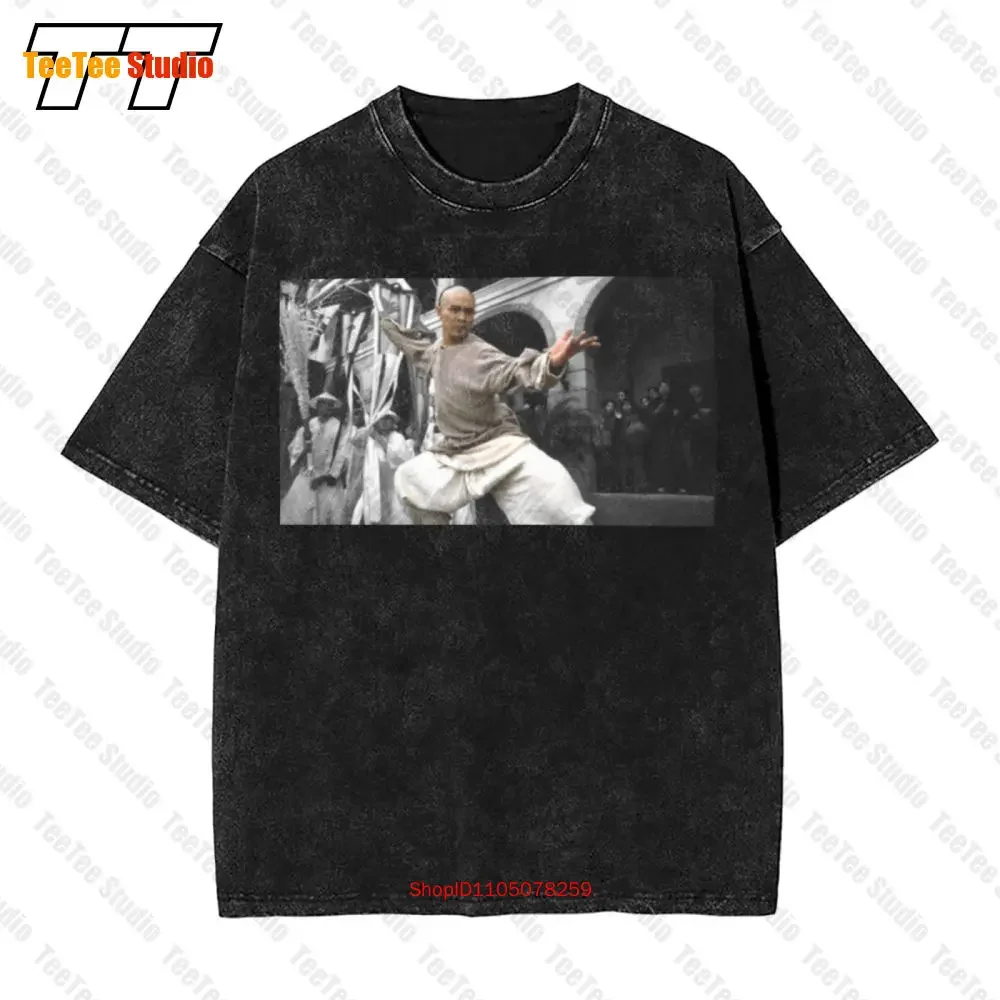 Wong Fei Hung Movie Film Asian Kung Fu Legend Jet Li Vintage Oversized T-Shirt OMJ1