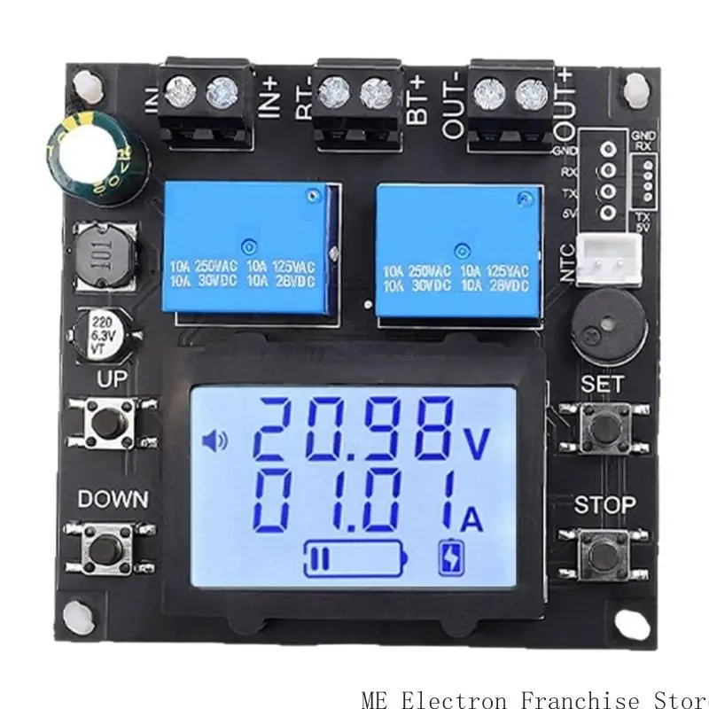 T5EA DIY DEATE ATHARTECTECTIONS Программируемые напряжения Переключатели с разрезом 10 В-110 В ЖК-экран