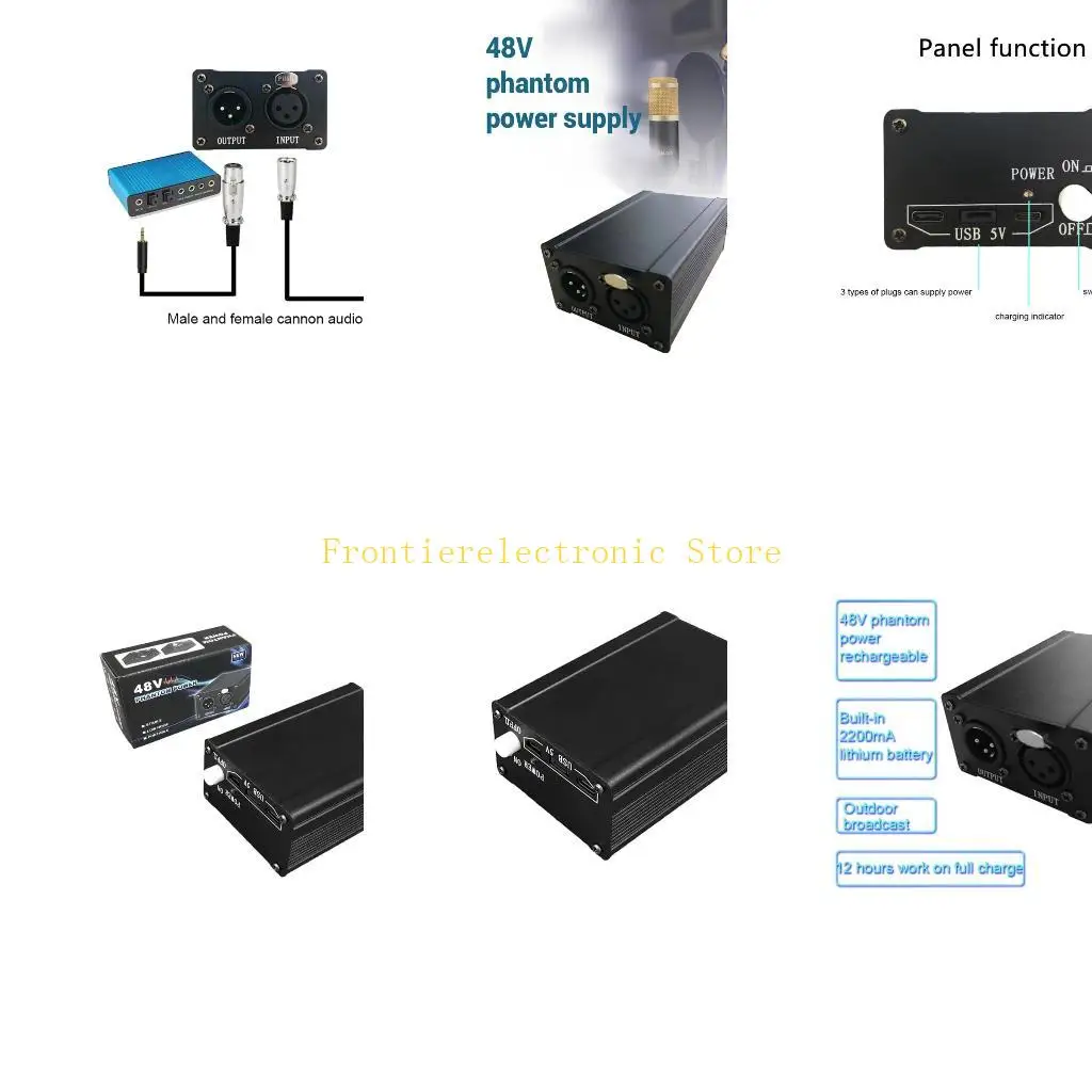 

Звуковая карта G8DB, конденсаторный микрофон, фантомное питание, 48 В, ГАЗ-ПС02, поддержка питания