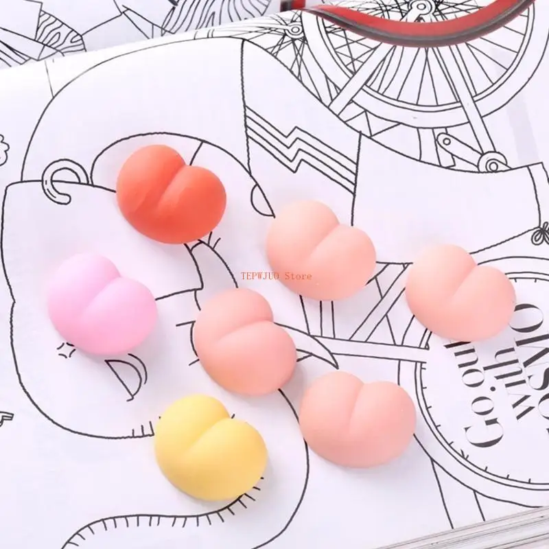 u50f 귀여운 신축성 엉덩이 tpr 불안 장난감 참신한 스트레스 릴리