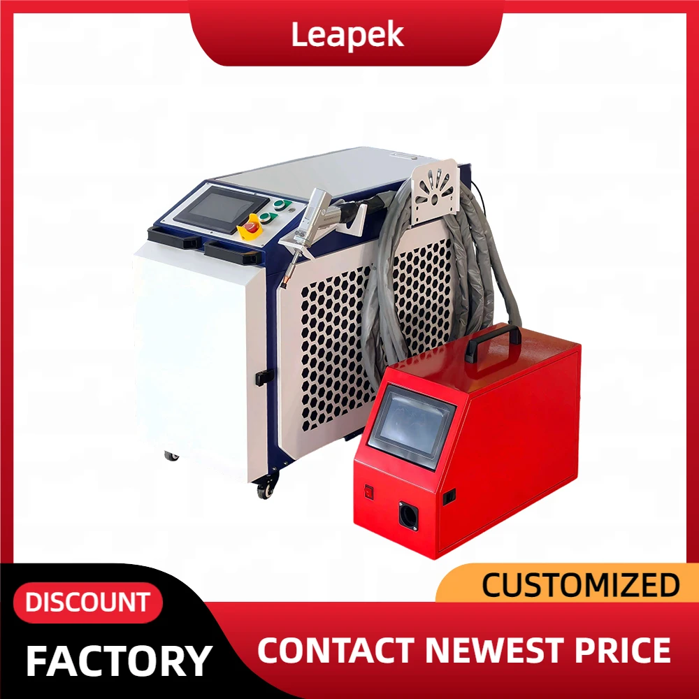 Auto Wire Feeding 1500W 2000W 3000W 4 in 1 Handheld Fiber Laser Welder with Raycus MAX BWT Source