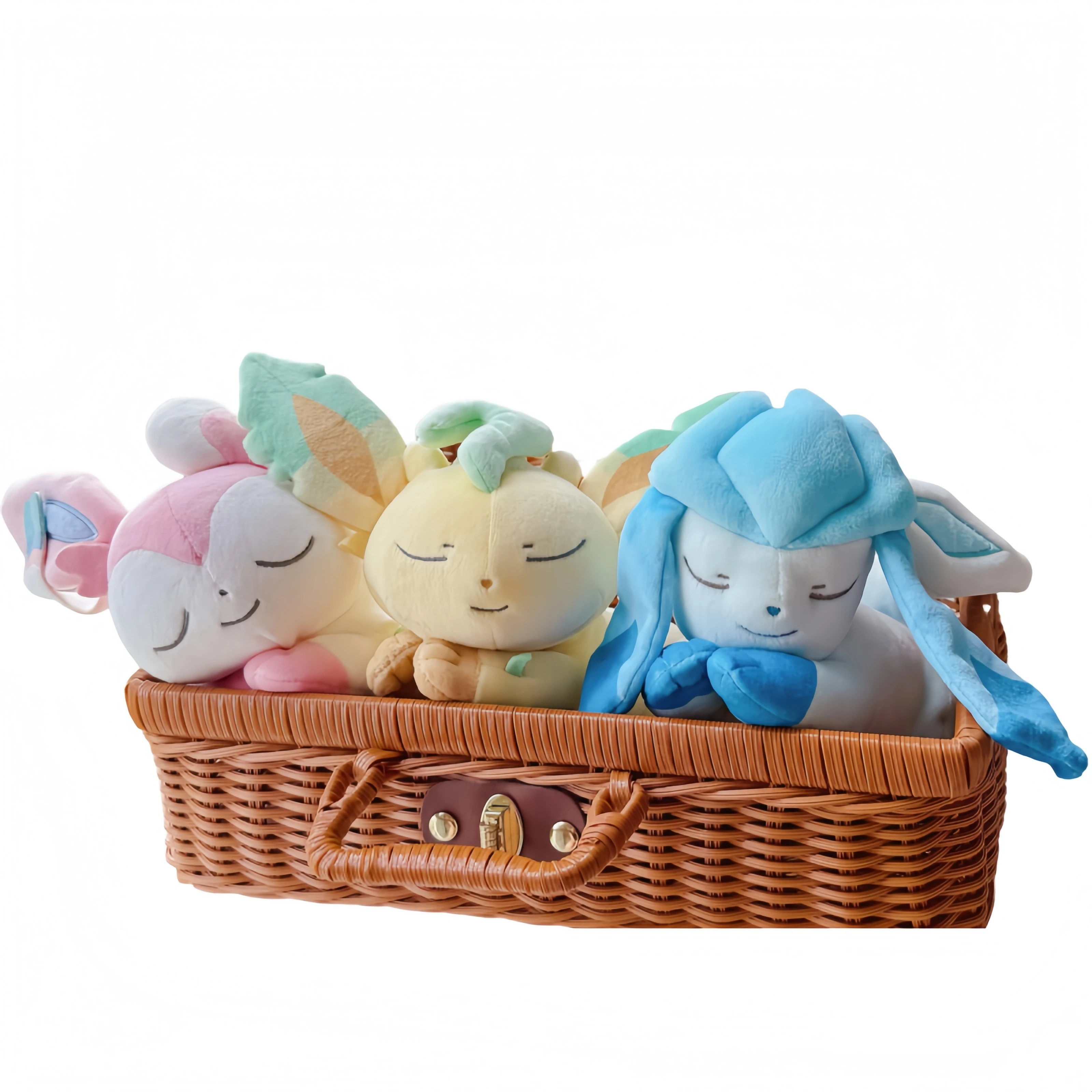 

Pokemon Pikachu Leafeon Sylveon Glaceon Плюшевая серия для сна Gengar Charizard Sprigatito Мягкая кукла Peluche Piplup Pichu Toys
