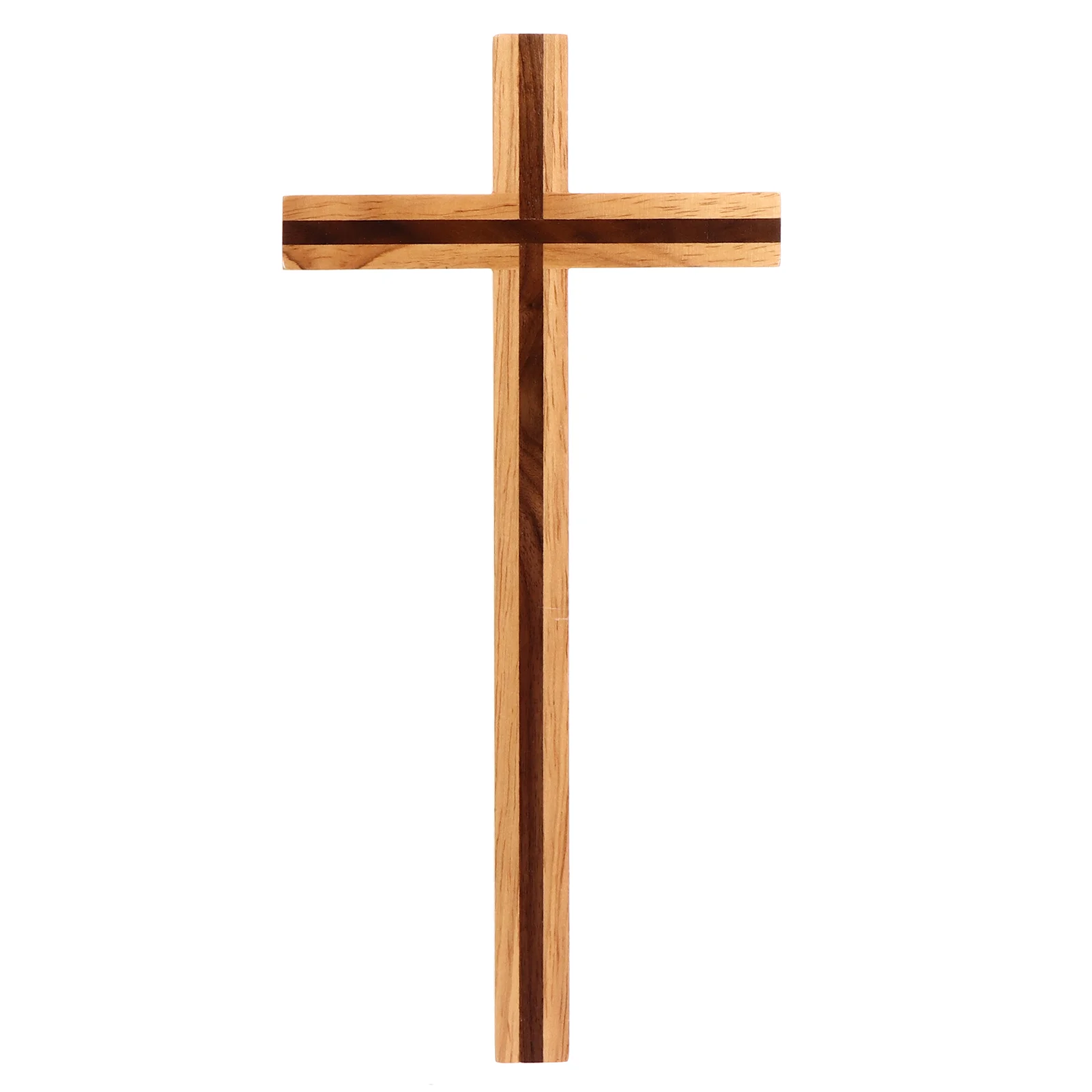 

Wooden Cross Delicate Decorative LED Pendant Hanging Ornament Christian Man Crafts