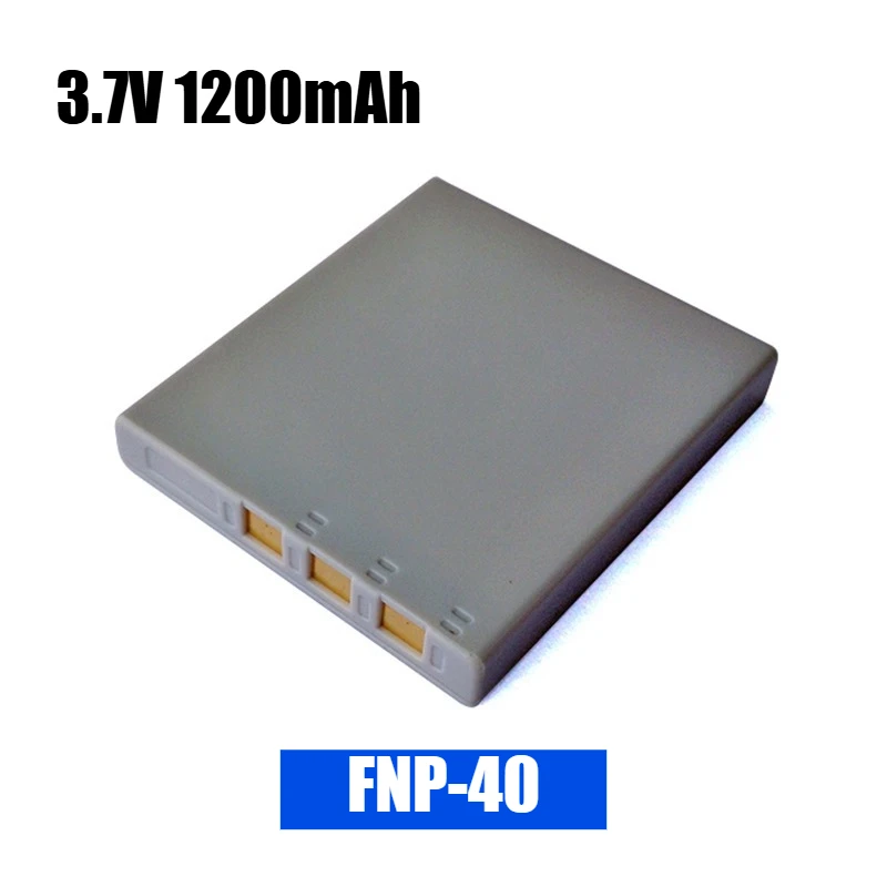 بطارية كاميرا FNP-40 3.7 فولت 1200 مللي أمبير في الساعة، لـ Pentax A10/A20/A30/S4/S4i/S5/S5i/S5n/S5Z