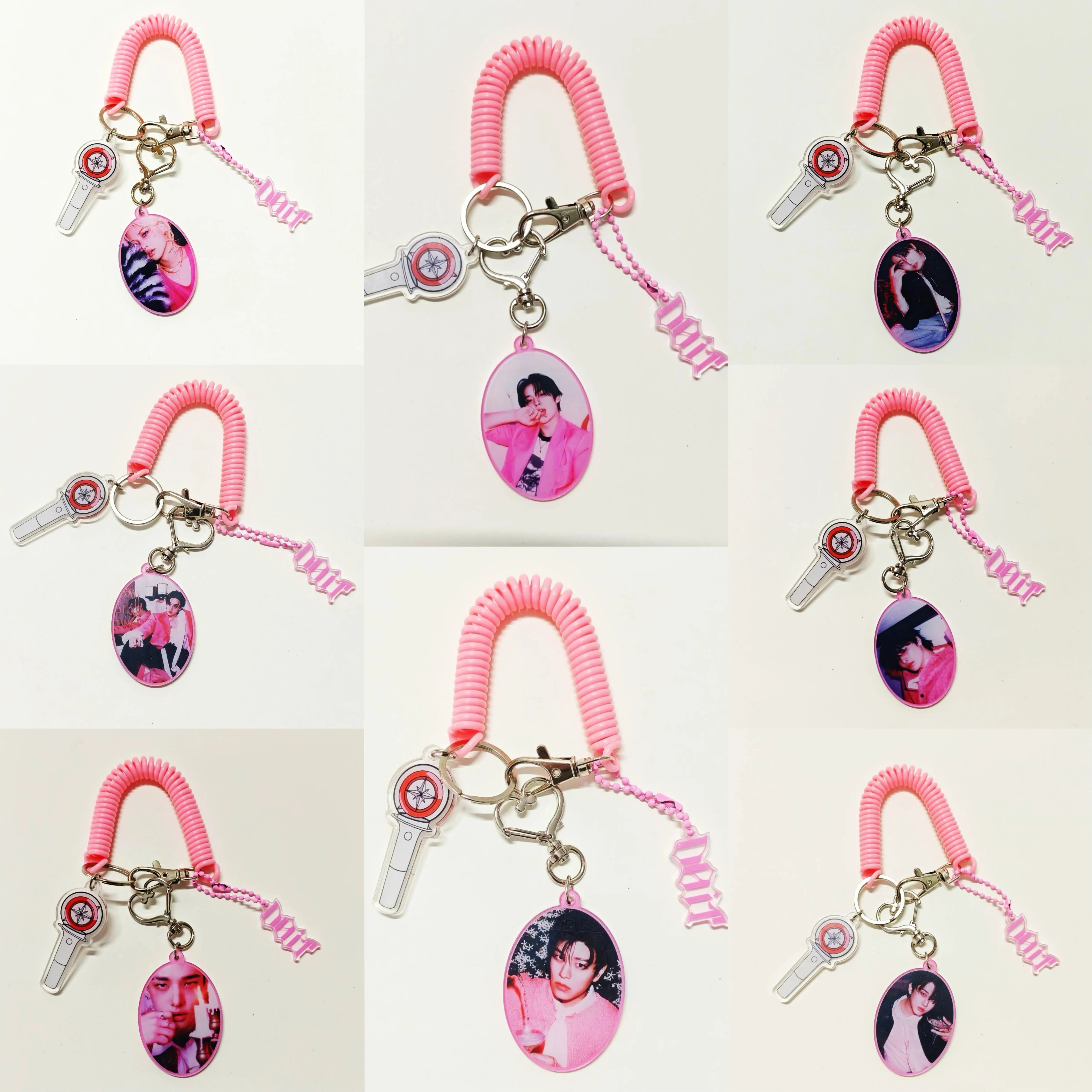 

New Three Piece SKZOO Acrylic Keychain STRAYKIDS DO IT Acrylic Keychain Backpack Pendant Accessories Peripheral Gifts