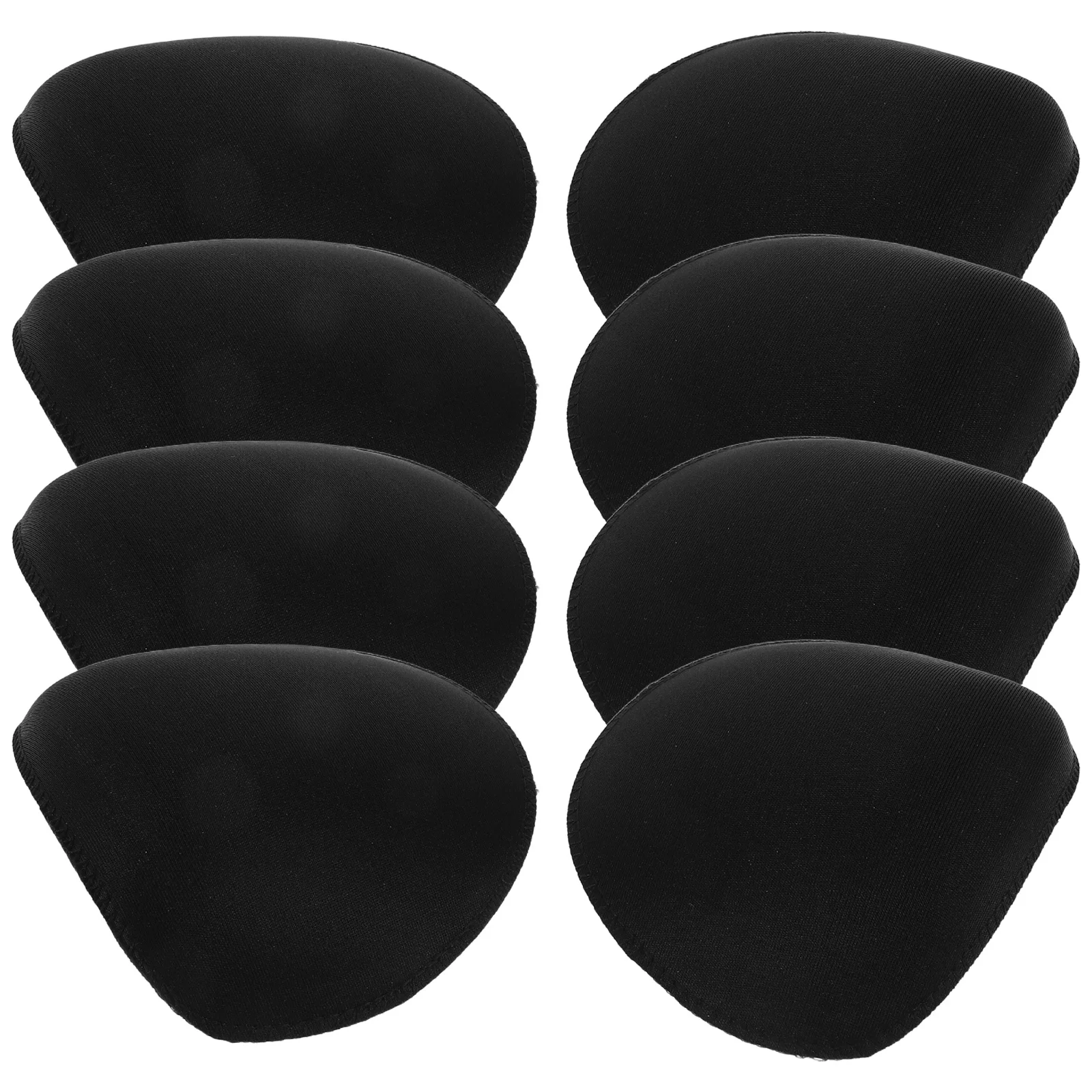 4 أزواج من وسادات الكتف اللاصقة بدون خياطة إسفنجة قابلة للتنفس للنساء والسترات والقمصان غير المرئية وخفيفة الوزن #2