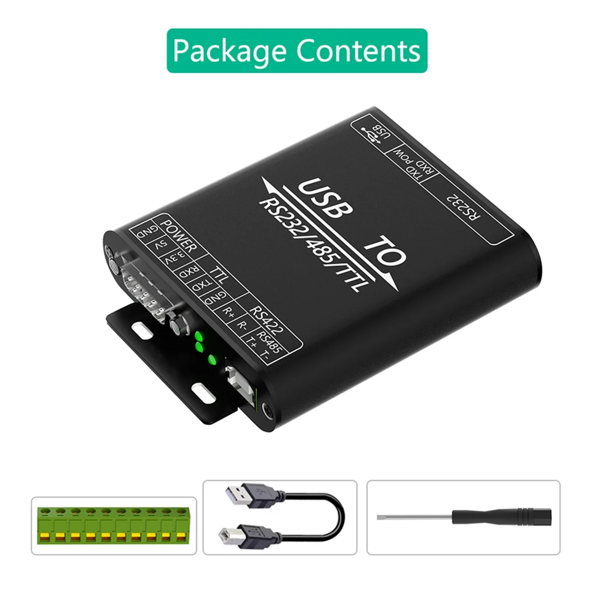 

AU49_Преобразователь USB в RS232/485/422/TTL с чипом CP2102