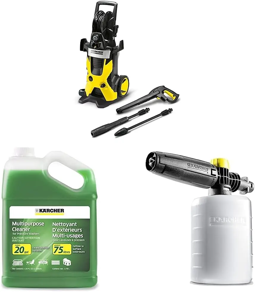 

K5 Premium - 2000 PSI Electric Power Induction Pressure Washer & Pressure Washer Multi-Purpose Cleaning Soap Concentrate, 1 Gall