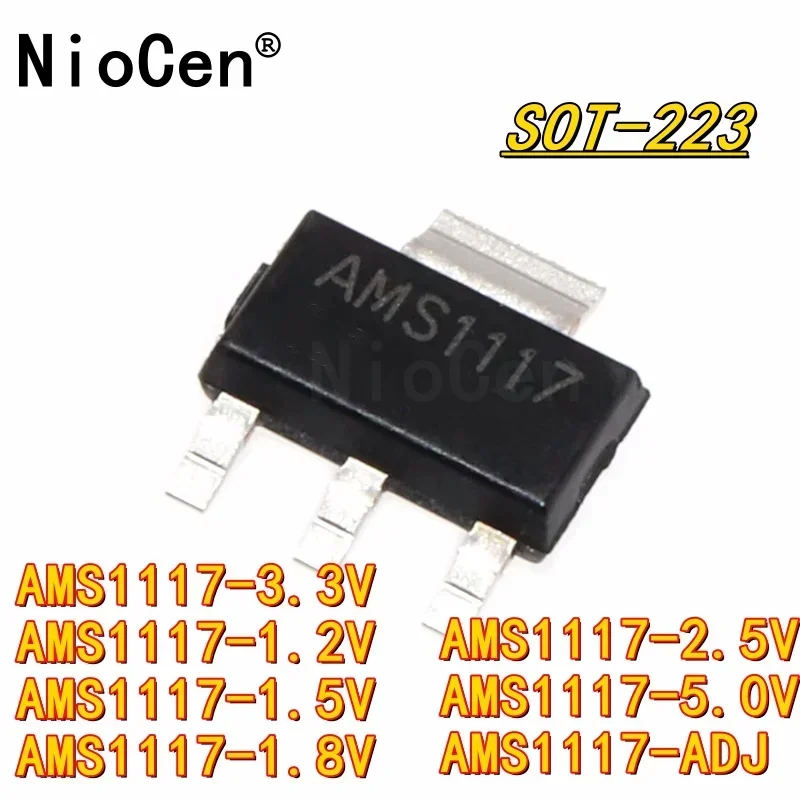 50PCS AMS1117 -1.2V…