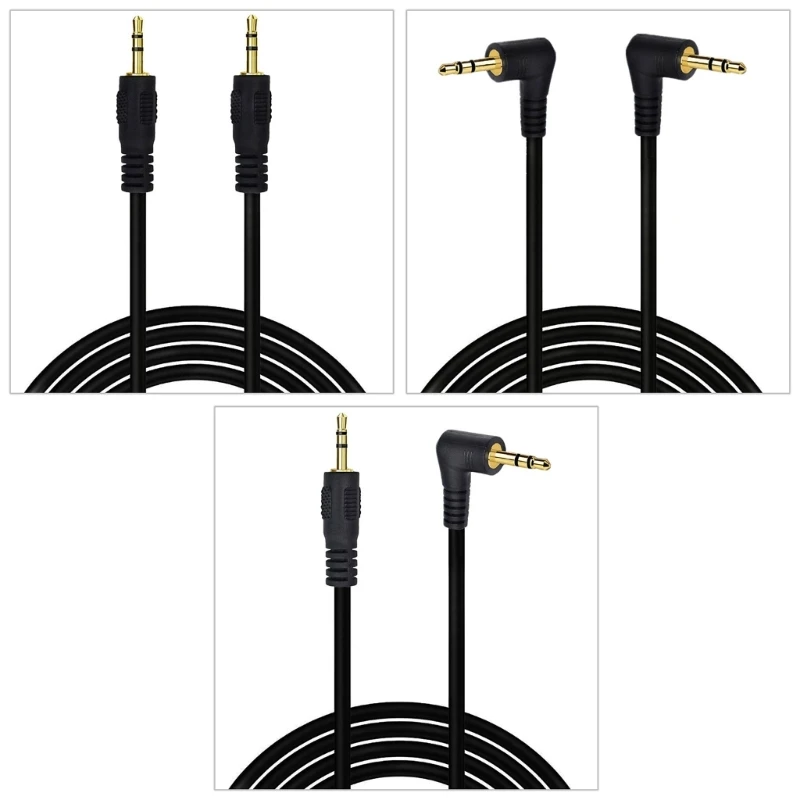 2.5mm Plug Cable Male to Male 2.5mm to 2.5mm Subminiature Stereo Headset Headphone Plug Gold Plated Connector Wire