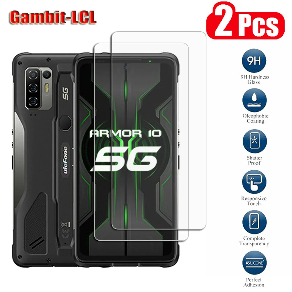 9H HD Original Protective Tempered Glass For Ulefone Armor 10 5G 6.67"  Armor10 Screen Protection Protector Cover Film