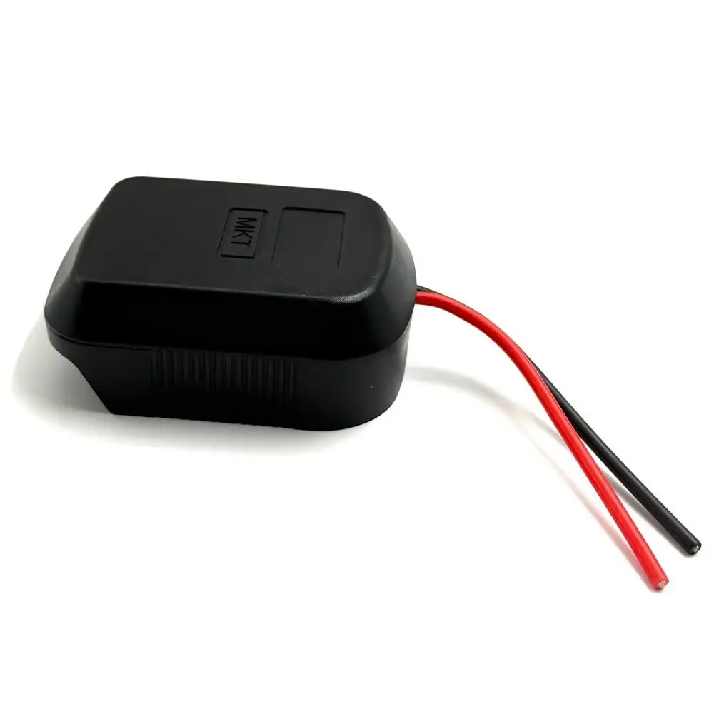 ABS Li-ion Battery Holder Portable Durable Lithium Battery DIY Adapter Practical with Cable Adapter Converter Base for Makita