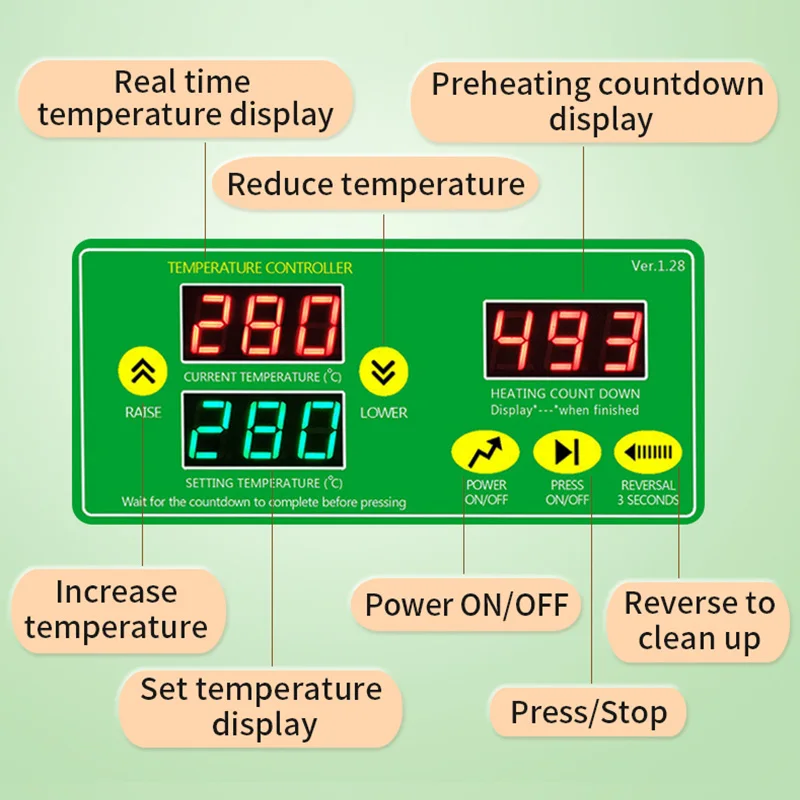X3S Intelligent Oil Press Machine Automatic 40-300°C Temperature Control Flaxseed Peanut Cooking Oil Cold Hot Press