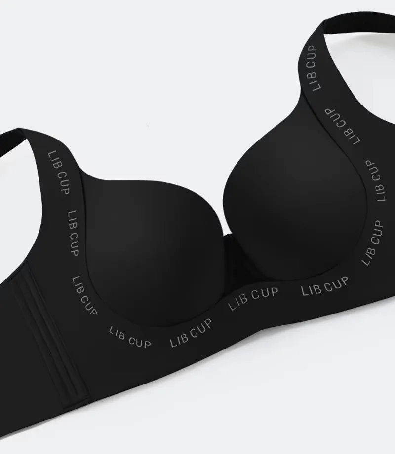 Push Up Bra Women Wide Shoulder Straps Model Cups Underwire Female Seamless Plus Size Lingerie 75 80 85 90 95 100  C D E F G H I