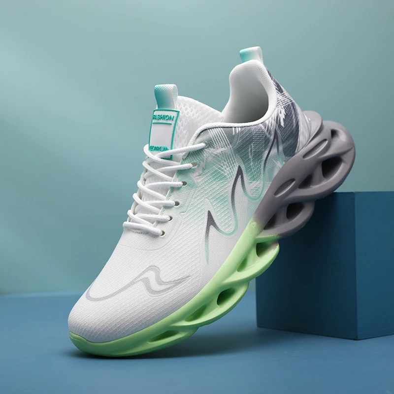 

Новая летняя дышащая сетчатая тканая повседневная нескользящая мягкая подошва, модная и универсальная