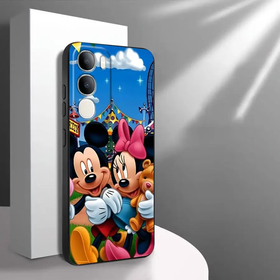 Soft Back Phone Cover Case for Vivo V29 Y75 Y81 V21E V23 Y51S Y78 V25 V30 Y50 Y95 Y52S Y93 Y53S V27 Y71 Y91 Disney Mickey Mouse