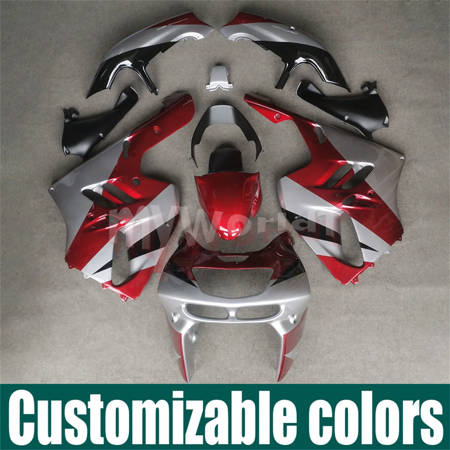 

Fit For Kawasaki Ninja ZX9R 1994 - 1997 Motorcycle Fairing Bodywork Panel Kit Set ZX-9R ZX 9R 1995 1996 94 95 96 97