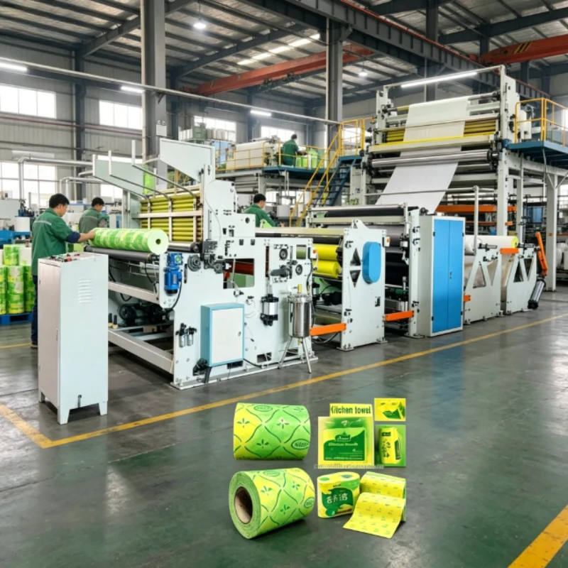 Toilet Paper Making Machine With Suitable For Various Regions And Different Types Of Tissue Production Requirements