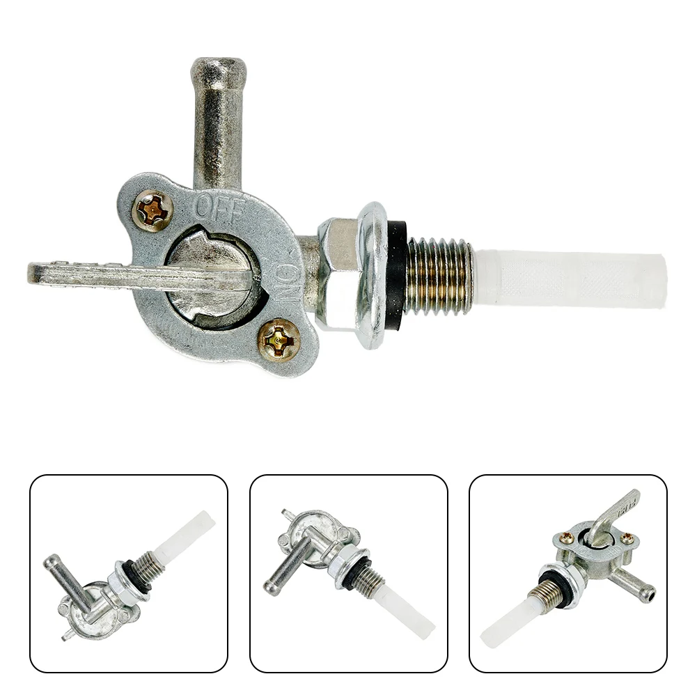 Motorcycle System Petcock Switch Valve Aftermarket Part Fuel Petcock Modify Use Reliable Aluminum Alloy High Quality