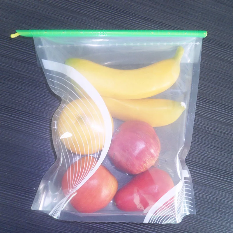 Bag Clip Food Snack Bag Sealing Clip Sealing Stick Food Saving Sealer Reusable Kitchen Storage Organizer Camping Food Clip