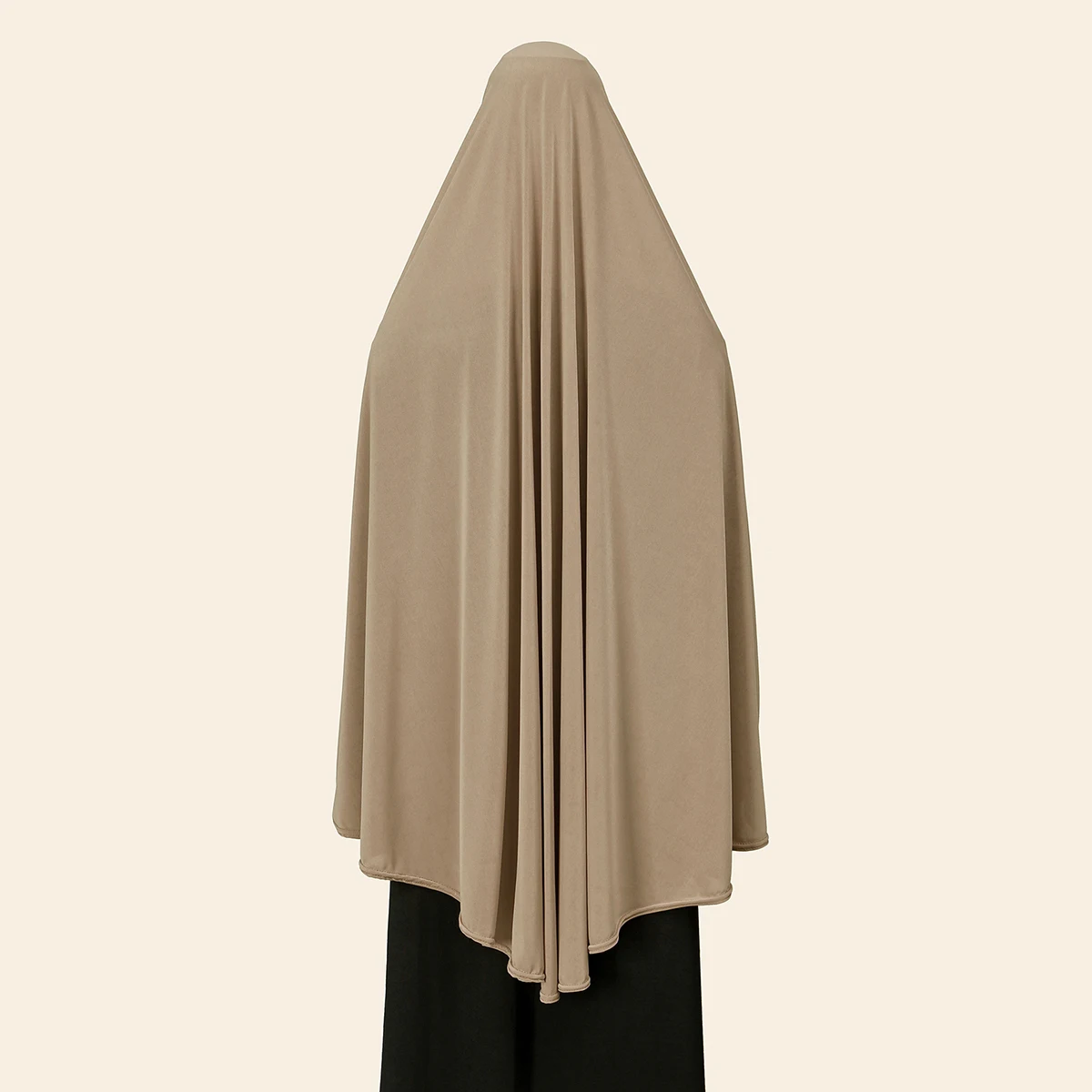 Moslim Abaya Volledige Cover Vrouwen Kleding Effen Kleur Innerlijke Hijab Lange Sjaal Premium Katoen Hennep Hijab Ramadan Gebed Vrouwen Jurk