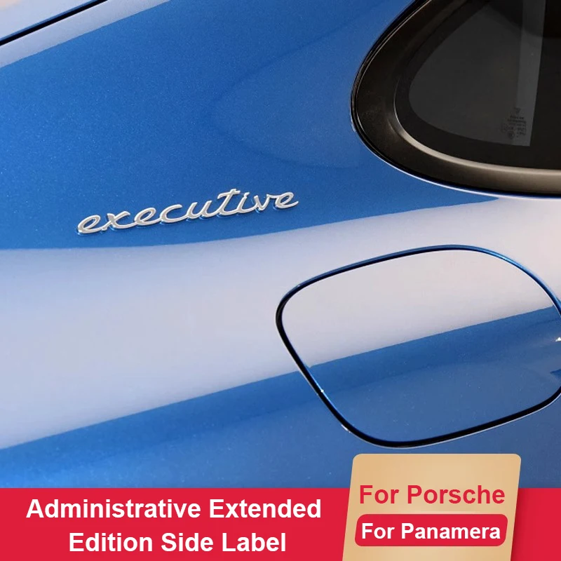 

For Porsche Panamera 971 Executive Edition Side Emblem Badge Long Wheelbase Model Exterior Styling Accessories