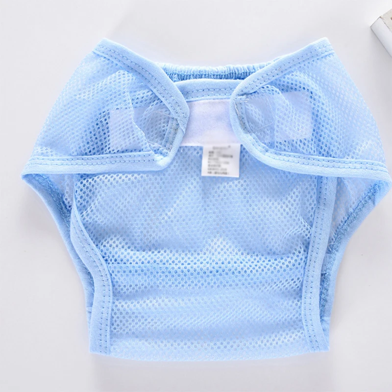 Fraldas laváveis e reutilizáveis para bebês, fraldas impermeáveis, fralda de bolso infantil, à prova de vazamento, verão, 1 a 10pcs