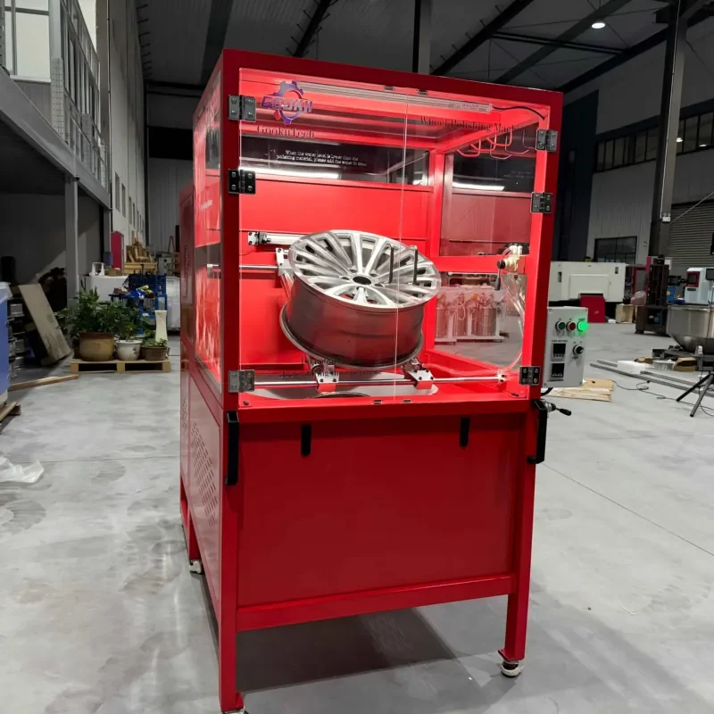 Brand New Automatic Vehicle Rim Grinding Polishing Machine Power Eco-Friendly Aluminum Alloy Wheel Repair