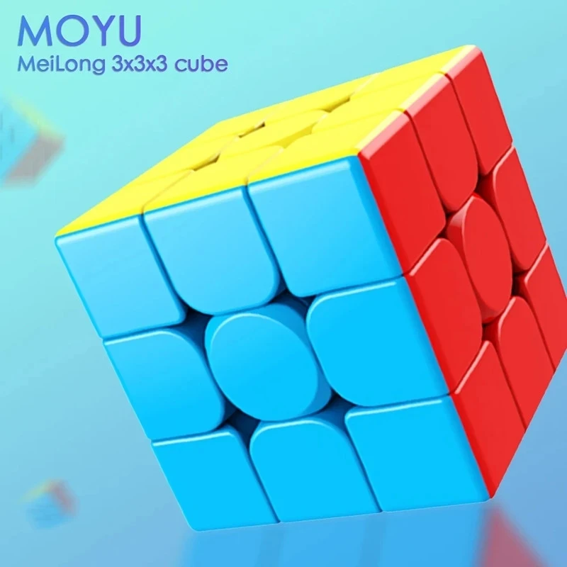 MOYU Meilong-Cubo mágico de velocidad profesional, pirámide SQ1, rompecabezas, educación, aprendizaje, juguete mágico, regalo, 2x2, 3x3