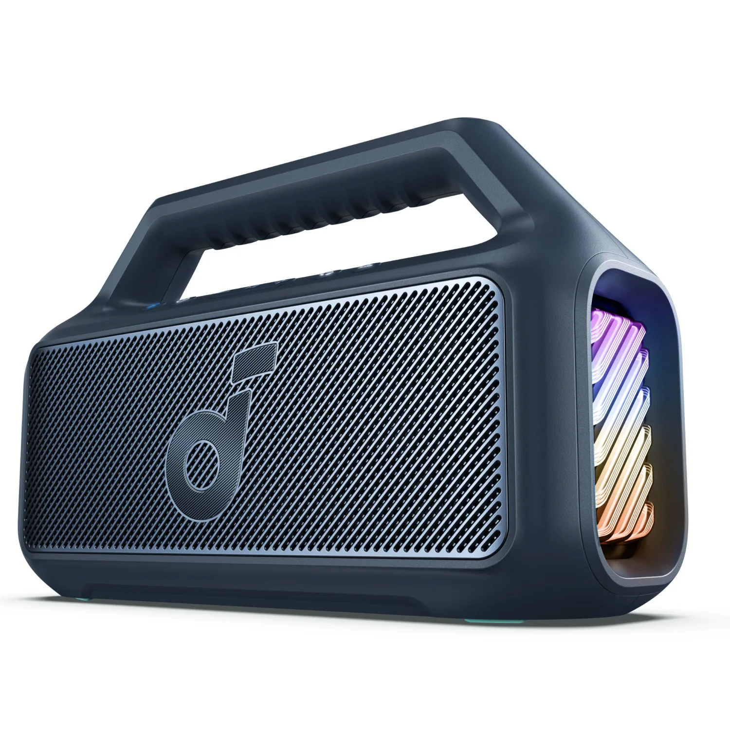 soundcore Boom 2   Portable Bluetooth Outdoor Speaker, 80W Sound and RGB Lights Black 3