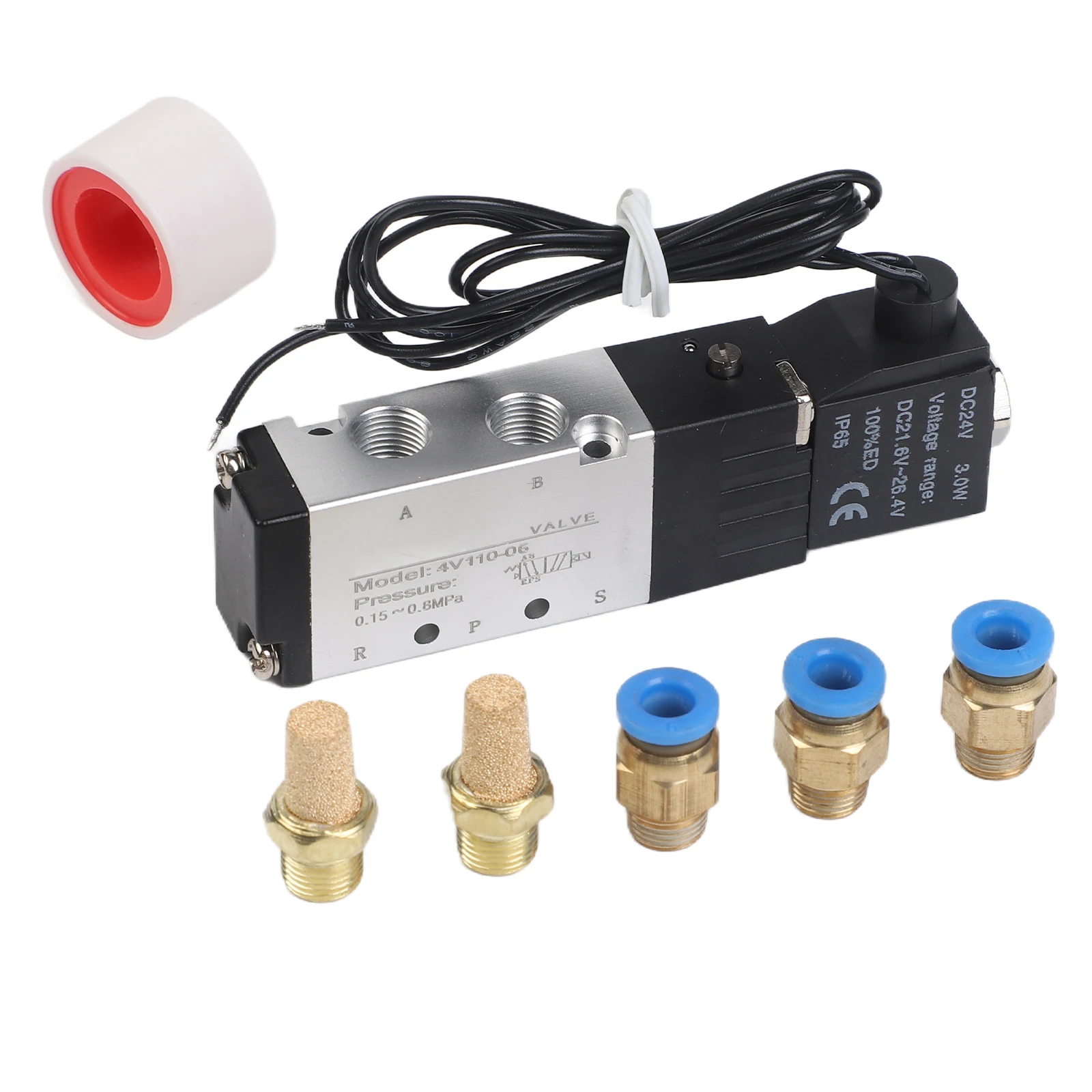 Pilot-operated Design DC24V Valve For Efficient Operation Easy To Install for maximum for endurance 12kgf For Quick Control