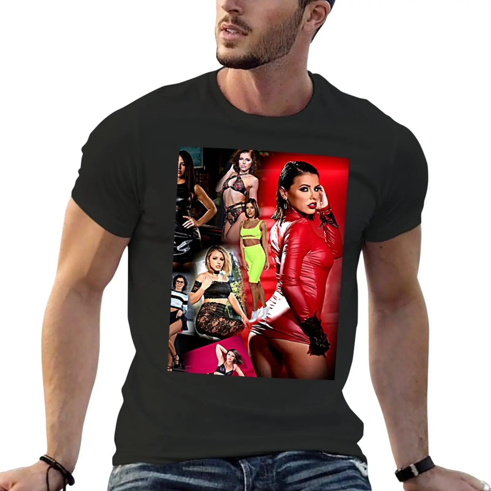 adriana chechik T-Shirt graphics summer clothes cute clothes Men's cotton t-shirt