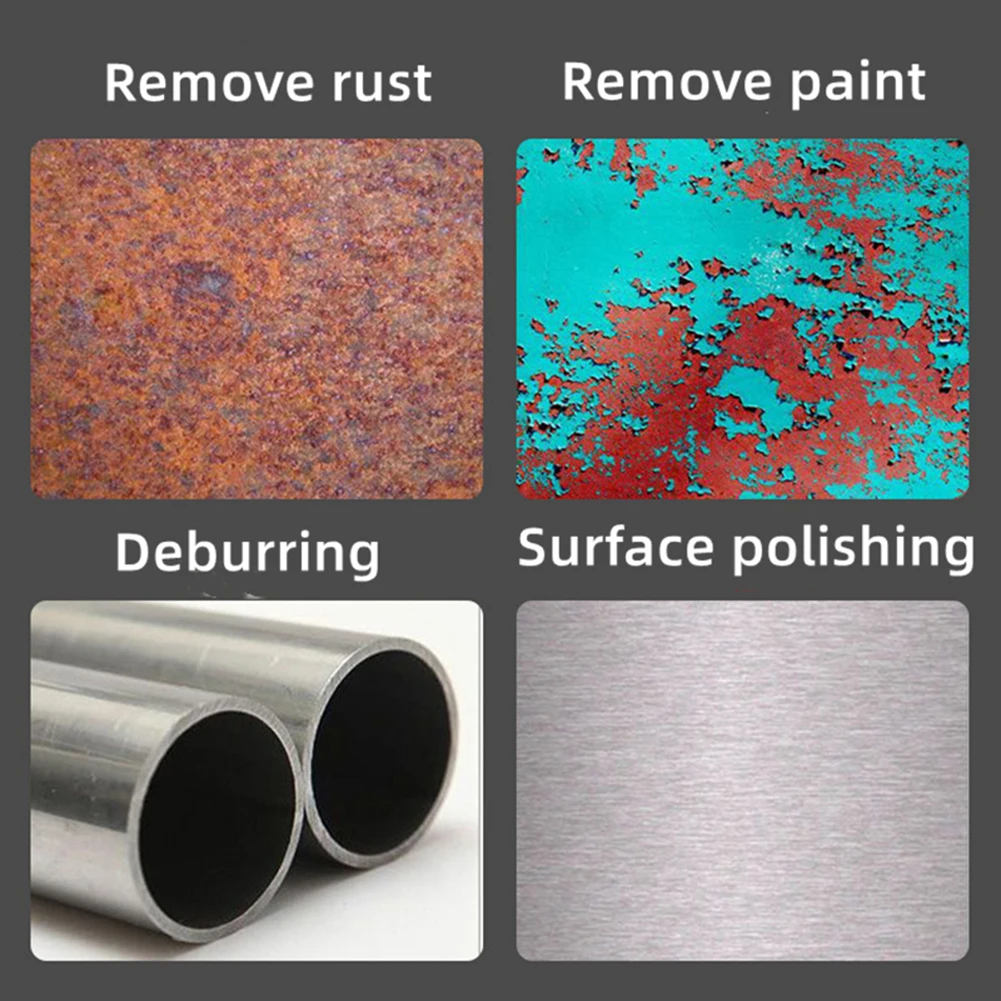 عجلة فرشاة أسلاك الفولاذ المطلية بالنحاس لإزالة الصدأ شديدة التحمل وإزالة الأزيز على الأسطح المعدنية!