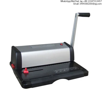 

WD-5009 Настольный ручной переплетный станок формата А4 с диагональю 46 отверстий для ручного переплета