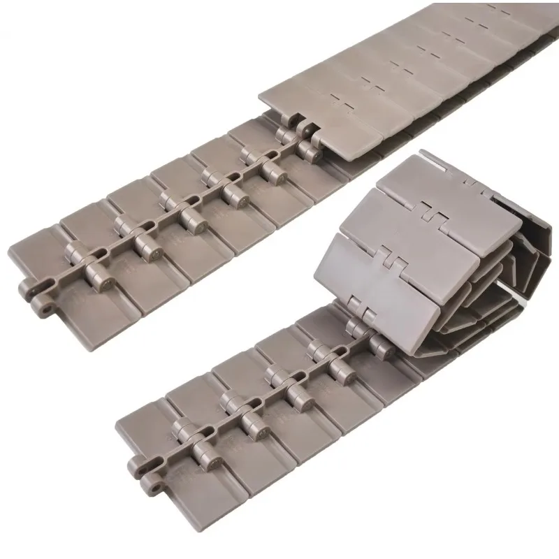 1Meters 820-K325 Width:82.6mm Single Hinge Flat Top Chain Plate Conveyor Belt Beverage Line Transmission POM Chain