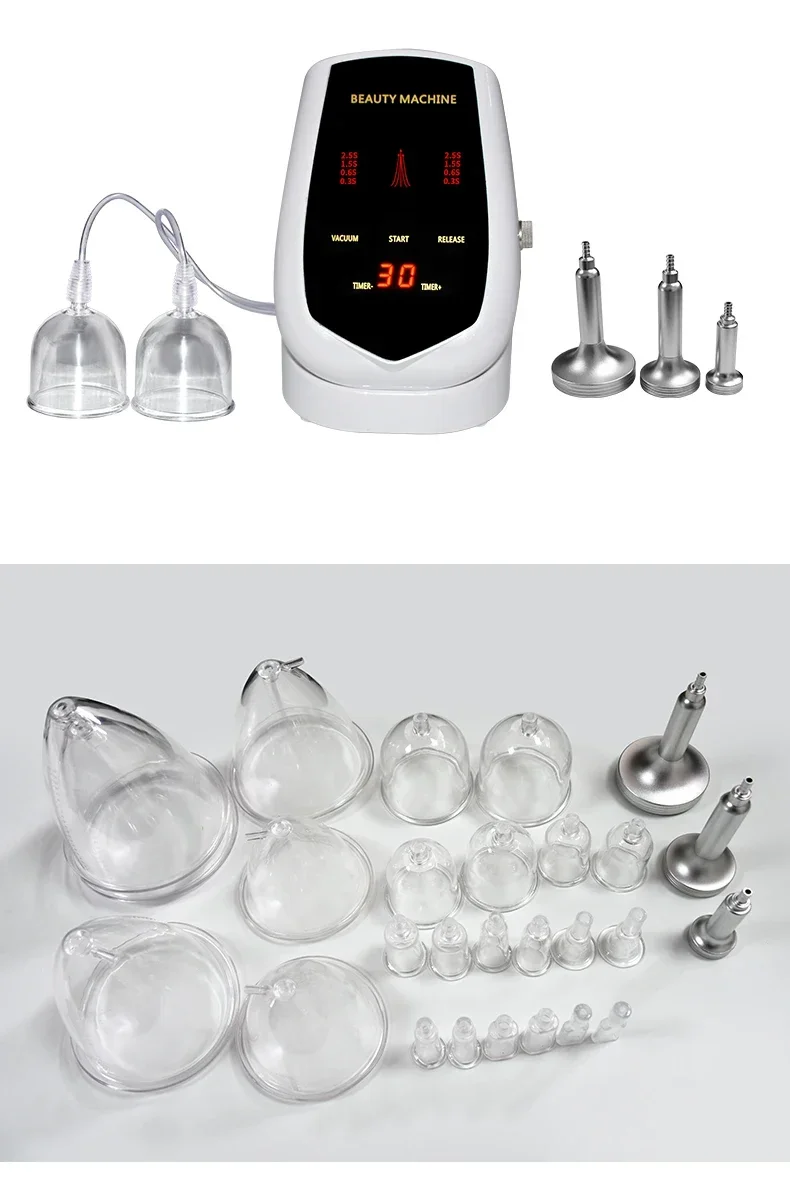 Breast Vacuum Negative Pressure Massager Massager Breast Massager Beauty Salon Cupping Device Desktop Household