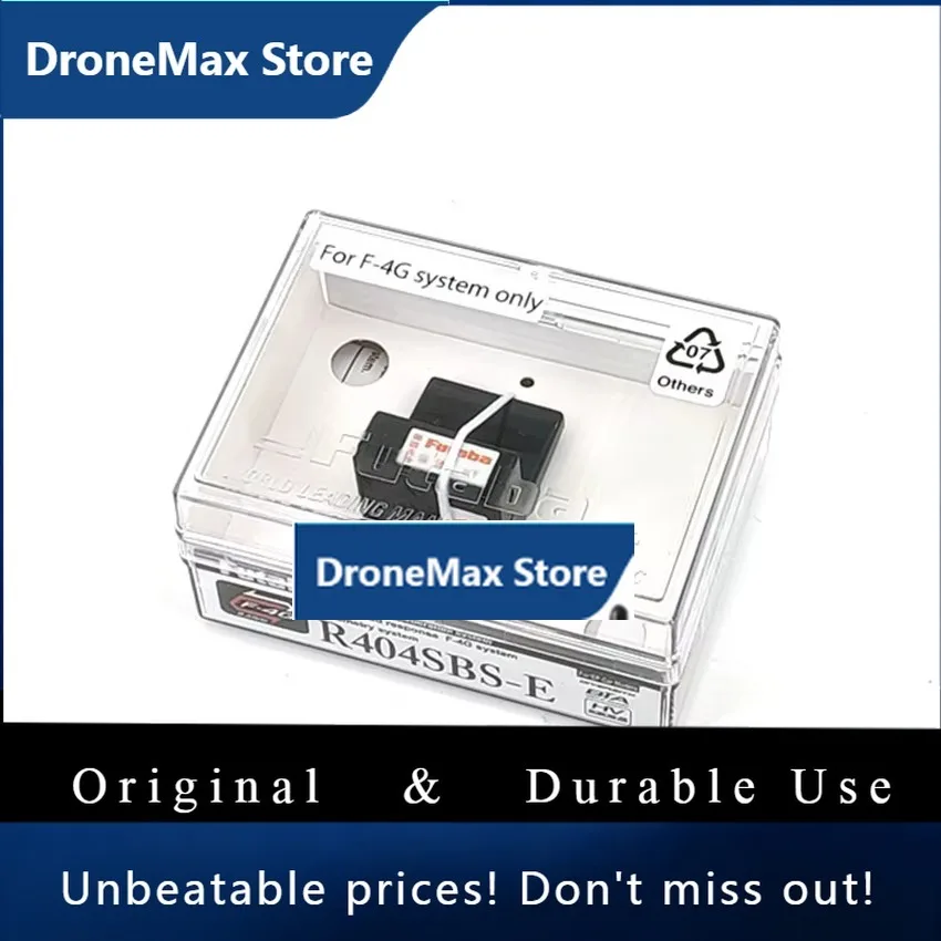 DroMaFutaba R404SBS-E F-4G Receiver S.BUS2 2.4GHz With Return Function Receiver For 10PX Remote Control/Rc Car/Rc Boat Accessori