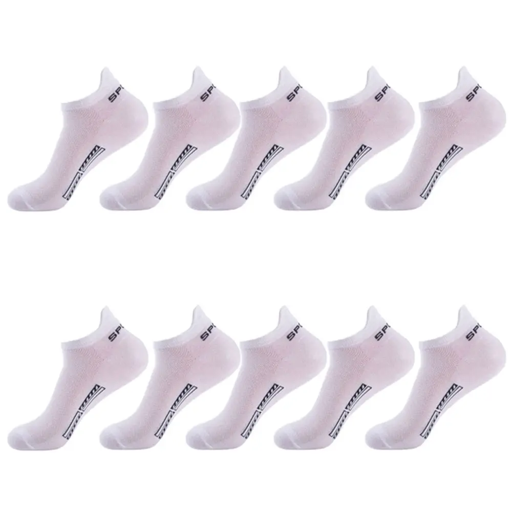 

10Pairs/Lot 10Pairs/Lot Fashion Thin Mesh Breathable Short Low-Cut Socks Ankle Socks Sport Socks Men Socks