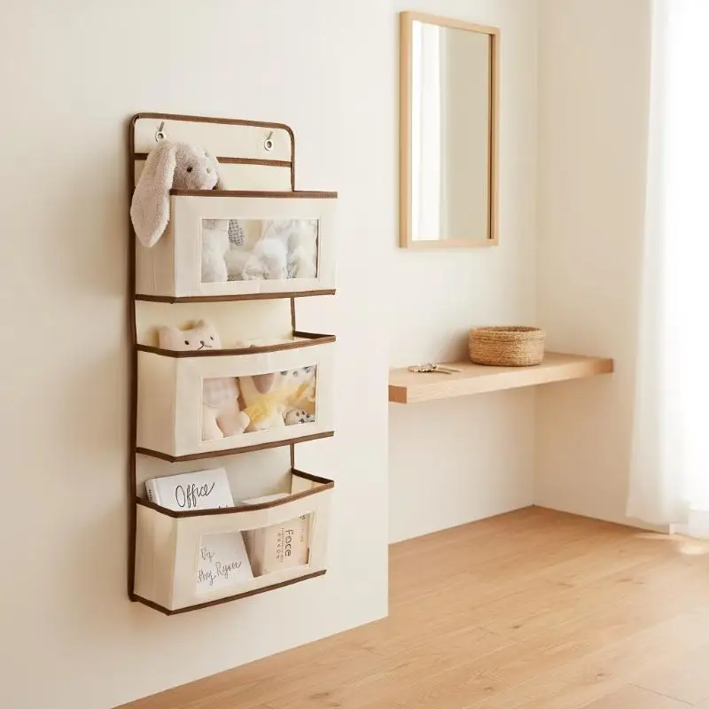 For Student Dormitory Home Use Dorm Bed Hook Hanging Storage Bag No Drill Under Bed Headboard Organizer Bedroom Bedside Rack